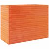 vidaXL Fioriera Giardino Marrone Cera 90x40x68,5cm Legno Massello Pino
