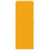 vidaXL Armadio Giallo senape 90 x 40 x 105 cm Acciaio