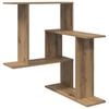 vidaXL Scaffale da parete Rovere Artigianale 67 x 67 x 87 cm