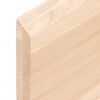 vidaXL Ripiano a Parete 60x10x4 cm Legno Massello Rovere Non Trattato
