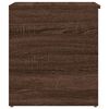 vidaXL Cassapanca Rovere Marrone 84x42x46 cm in Legno Ingegnerizzato
