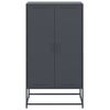 vidaXL Credenza Antracite 68,5x38,5x123,5 cm in Acciaio