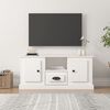 vidaXL Mobile Porta TV Bianco 100x35,5x45 cm in Legno Multistrato