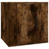 vidaXL Mobile Porta TV a Parete Rovere Fumo 40x34,5x40 cm
