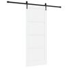 vidaXL Porta scorrevole ORKDAL Bianco 83 x 202 cm