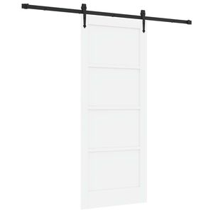 vidaXL Porta scorrevole ORKDAL Bianco 83 x 202 cm