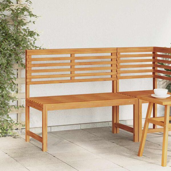 vidaXL Panchina da giardino Marrone 100 x 50 x 91cm