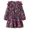 vidaXL Abito da Bambina a Maniche Lunghe Fucsia 116
