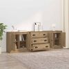 vidaXL Sideboards 3 pcs Rovere Artigianale 210 x 35,5 x 67,5 cm
