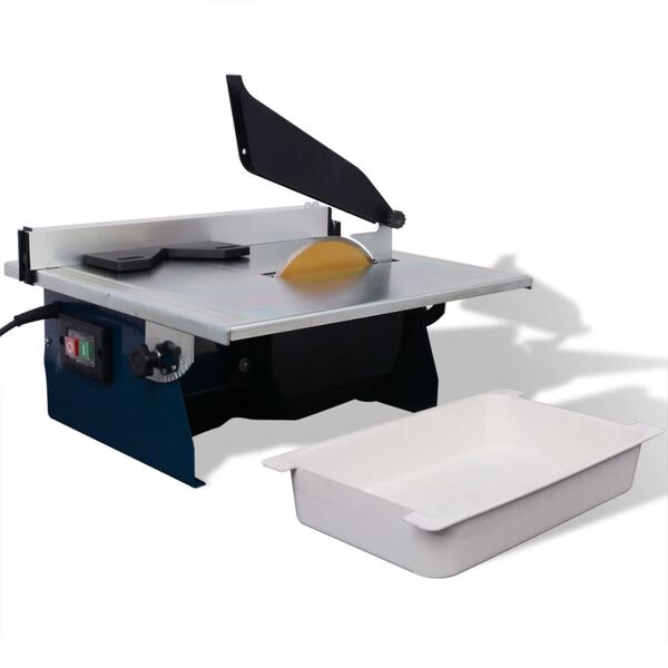 vidaXL Tagliapiastrelle 600 W 180 mm