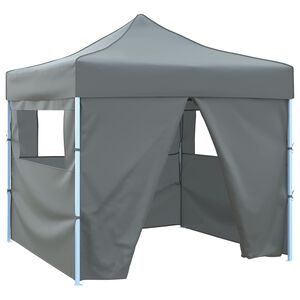 vidaXL Tenda Party Antracite 291 x 291 x 315 cm Tessuto Oxford