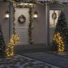 vidaXL Luce Decorativa Natale con Picchetti Stella Cadente 115LED 89cm