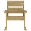 vidaXL Set da Pranzo per Giardino 5 pz in Legno di Pino Impregnato