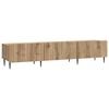 vidaXL Mobile TV con cassetto Rovere Artigianale 147 x 34,5 x 32 cm