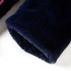 Cappotto per Bambini in Pelliccia Sintetica Blu Marino 104