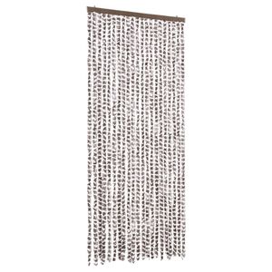 vidaXL Zanzariera Grigio Talpa e Bianco 90x220 cm Ciniglia
