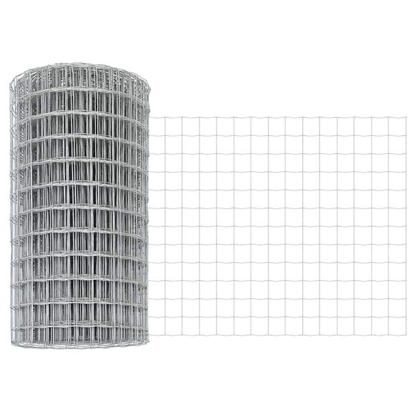 vidaXL Recinzione Euro 0,6 x 10 m Ferro rivestito in PVC