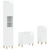 vidaXL Set di armadietti da bagno in 3 pezzi DELFT