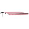 vidaXL Cornice per Tenda Manuale con LED 4,5 &times; 3 m
