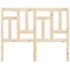 vidaXL Testiera per Letto 140,5x4x100 cm Legno Massello di Pino