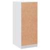 vidaXL Armadio Bianco 48x41x102 cm in Legno Multistrato