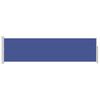 vidaXL Tenda Laterale Retrattile per Patio 140x500 cm Blu