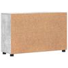 vidaXL Credenza con porta FLORIN Grigio cemento 88,5 x 30,5 x 55,5 cm