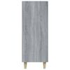 vidaXL Credenza Grigio Sonoma 69,5x34x90 cm in Legno Multistrato