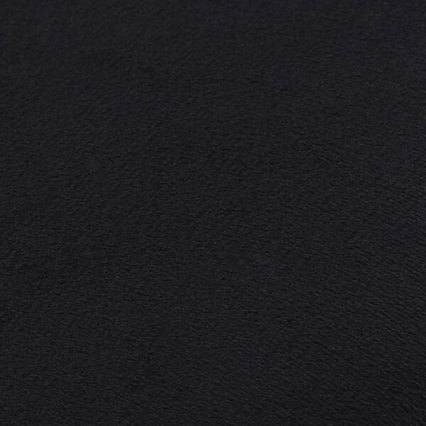 vidaXL Sgabello Nero e Oro in Velluto 28 x 36 cm