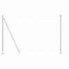 vidaXL Palo della recinzione Argento 25 x 1,5 m (rete 36 mm) Acciaio