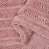 vidaXL Coperte da Pile 6 pcs Rosa 270 x 240 cm Panno