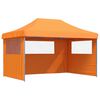 vidaXL Tenda Party Arancione 292 x 440 x 315 cm Tessuto Oxford