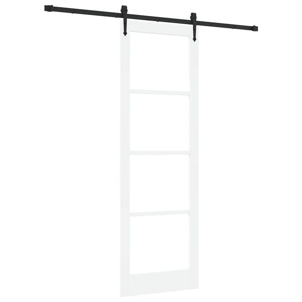 vidaXL Porta scorrevole ORKDAL Bianco 78 x 232 cm