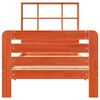 vidaXL Letto senza Materasso Marrone Cera 90x190 cm in Legno di Pino