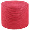 vidaXL 10 pz 2 mm Rosso 100% juta Tossa