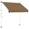 vidaXL Tenda retrattile manuale Beige 150 cm