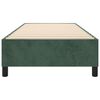 vidaXL Struttura Letto a Rete a Molle Verde Scuro 80x200 cm in Velluto