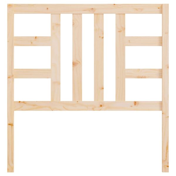 vidaXL Testiera per Letto 106x4x100 cm in Legno Massello di Pino