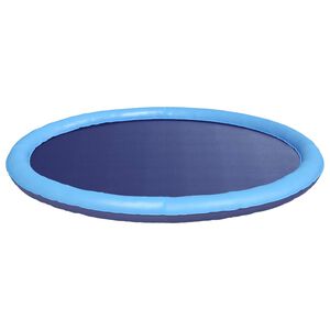 vidaXL Piscina Splash per Bambini e Cani Blu &Oslash;150 x 10 cm PVC