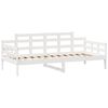 vidaXL Dormeuse con Cassetti Bianco 90x200 cm Legno Massello di Pino