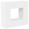 vidaXL Console Table Bianco 82 x 29 x 74 cm Legno ingegnerizzato