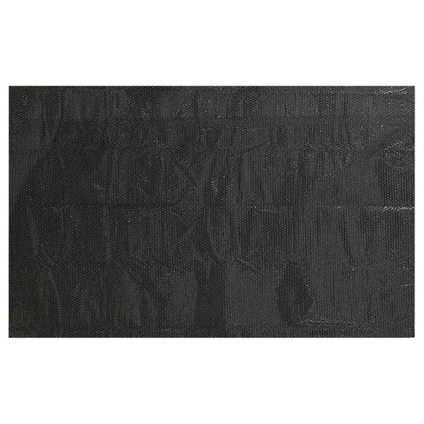 vidaXL Copertura per Piscina Nera 450x220 cm PE