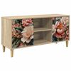 vidaXL Mobile TV BORNE 102 x 33 x 50 cm Sonoma Legno ingegnerizzato