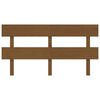 vidaXL Testiera per Letto ambra 164x3x81 cm in Legno Massello di Pino
