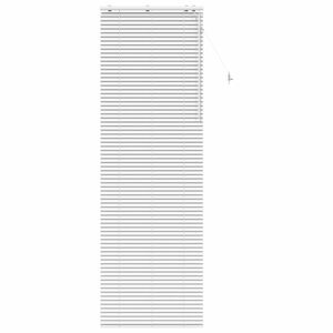 vidaXL Tenda Veneziana Bianco 95 x 250 cm 35 mm