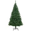 vidaXL Albero di Natale artificiale con 300 LED Verde 180 cm