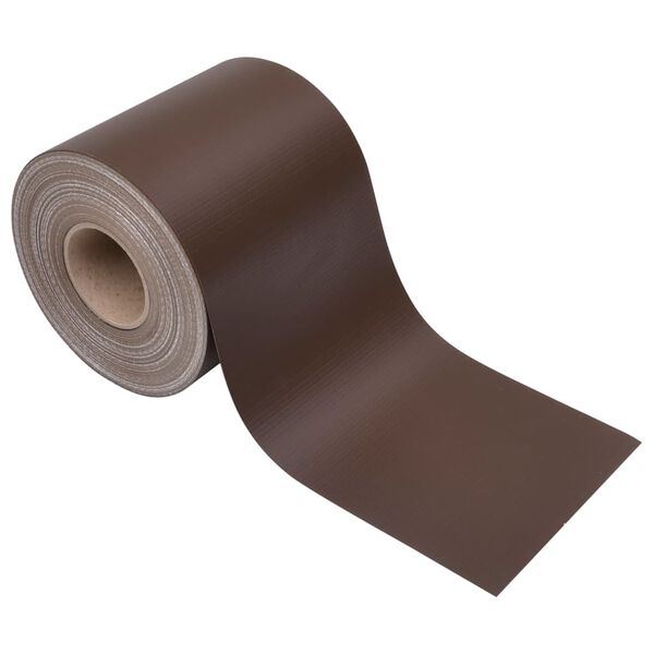 vidaXL Recinzione Frangivento da Giardino PVC 35x0,19 m Marrone