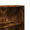 vidaXL Libreria Rovere Fumo 60x30x189 cm in Legno Multistrato