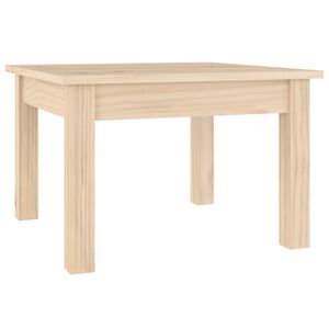 vidaXL Tavolino da Salotto 45x45x30 cm Legno Massello di Pino
