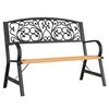 vidaXL Panchina da Giardino 120 cm in Legno